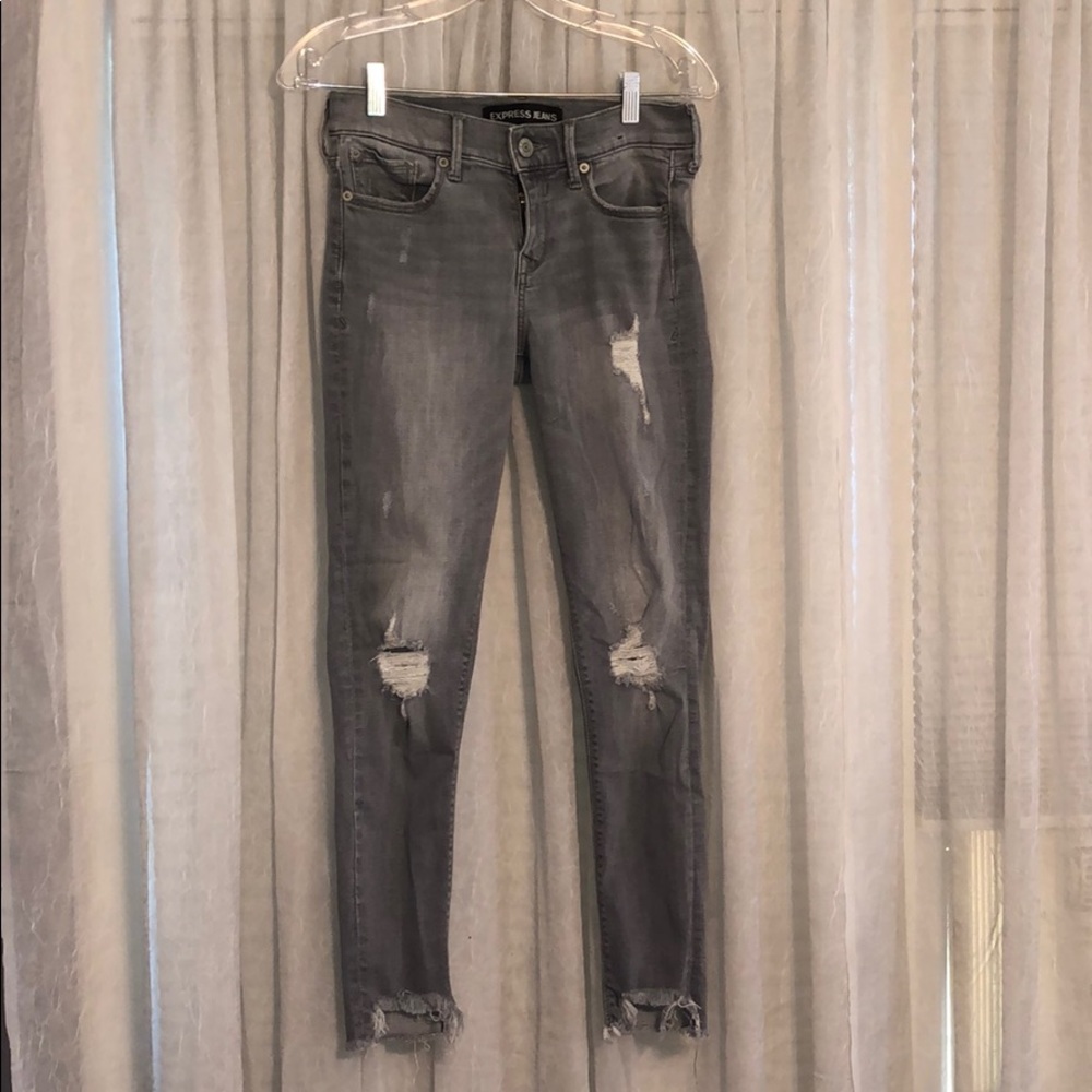 Express mid rise jegging